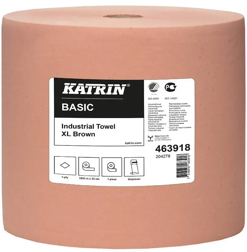 Torkpapper Katrin Basic XL brun