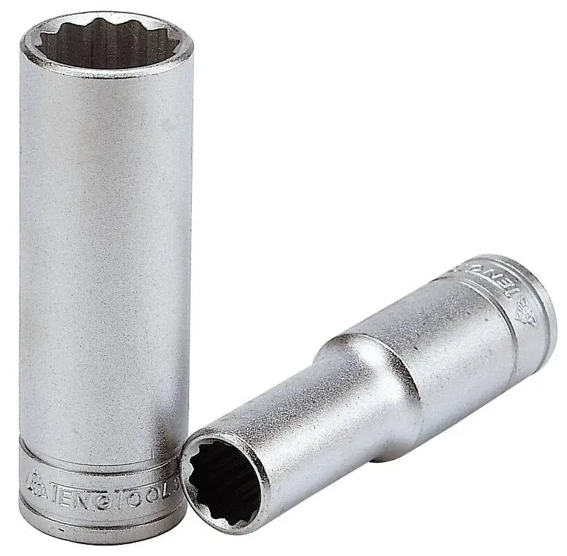 Sexkantshylsor 1/4" Lång